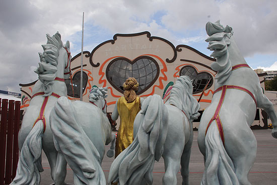 Pferde des Hippodrom Zeltes am 14.08.2018 (©Foto:Marikka-Laila Maisel)